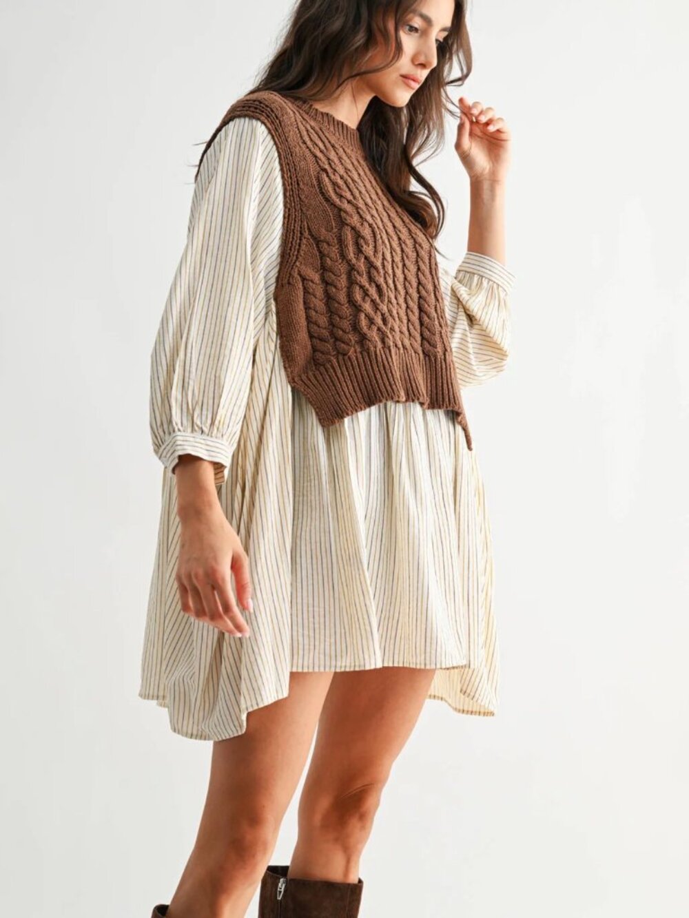 Doe Knit Dress NEW Size Medium - Picture 4 of 11